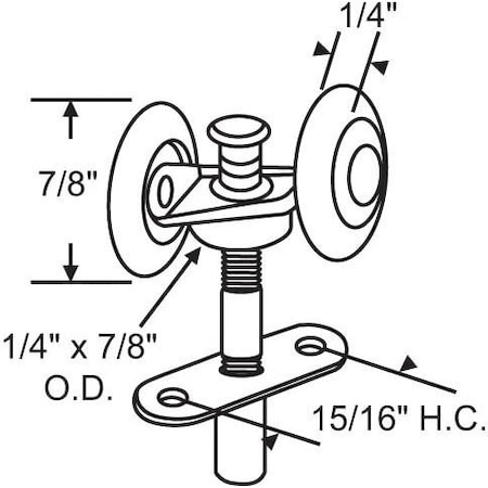 Strybuc By-Pass Hanger 3-223